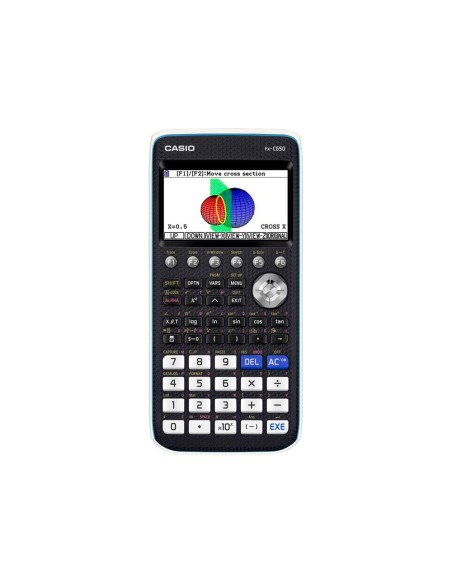 CI | Calculadora casio fx-cg50 cientifica grafica 8 lineas 21 caracteres pantalla color 3d memoria 16 mb conexion usb