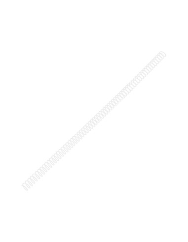 CI | Espiral metalico q-connect blanco 64 5:1 8 mm 1mm caja de 200 unidades