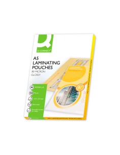 CI | Bolsa de plastificar q-connect 153 x 216 mm 80mc din... 2