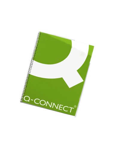 CI | Espiral metalico q-connect blanco 64 5:1 16mm 1,2mm caja de 100 unidades