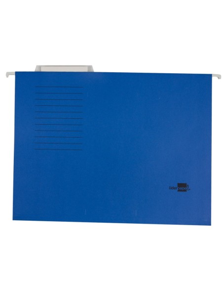 CI | Carpeta colgante liderpapel a4 azul
