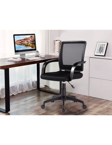 CI | Silla giratoria q-connect respaldo medio...