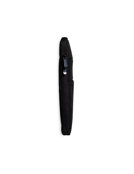 CI | Funda Para Portatil Q-Connect 15,6" Con Asas Retractiles Cremallera 3 Bolsillos Exteriores Negro