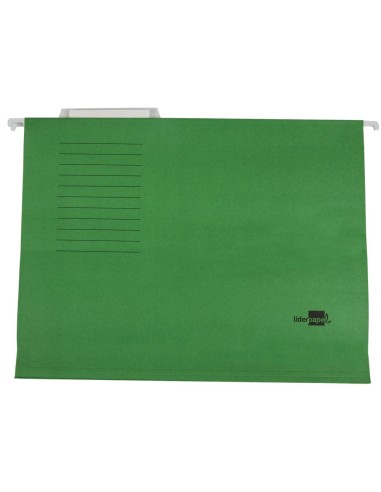 CI | Carpeta colgante liderpapel a4 verde