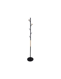CI | Perchero Metalico Q-Connect Negro Con Detalles De... 2