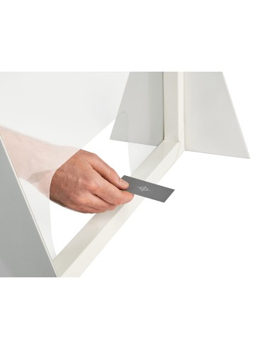 CI | Pantalla De Proteccion Q-Connect Carton Formato Vertical 70X100 Cm