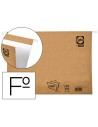 CI | Carpeta colgante gio folio visor superior corto cristal kraft bicolor eco lomo 30 mm