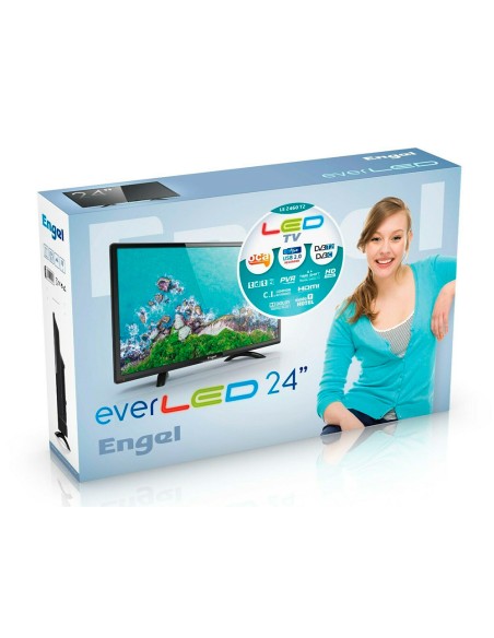 CI | Televisor Engel Everled Le2461 24" Full Hd Tdt Usb Pvr Ordenacion De Canales Oca Entrada Usb Pvr