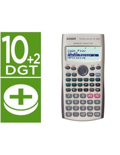 CI | Calculadora Casio Fc-100V Financiera 4 Lineas 10+2...
