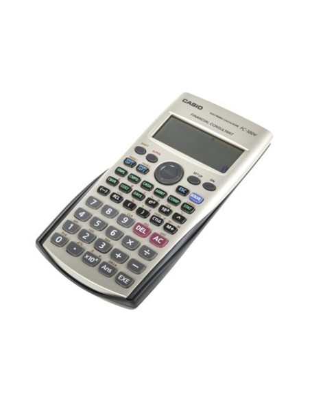 CI | Calculadora Casio Fc-100V Financiera 4 Lineas 10+2 Digitos Almacenamiento Flash Calculo De Ganancias Con Tapa