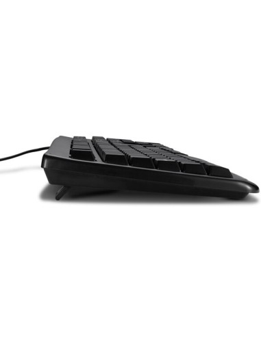 CI | Teclado Kensington Pro Fit Lavable 104 Teclas Con Cable Color Negro 455X220X40 Mm