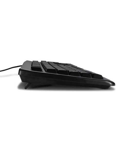 CI | Teclado Kensington Pro Fit Lavable 104 Teclas Con Cable Color Negro 455X220X40 Mm