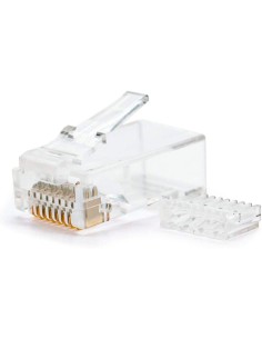 CI | Conector Nanocable Rj45 8 Hilos Categoria 6
