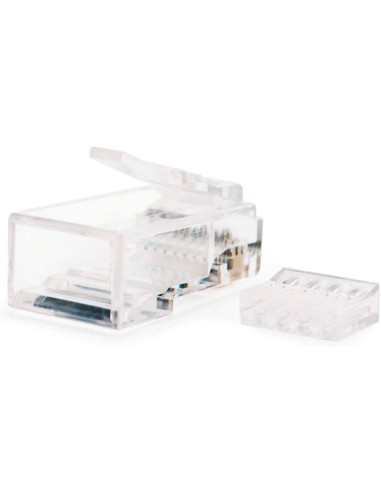 CI | Conector Nanocable Rj45 8 Hilos Categoria 6