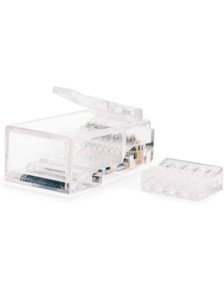 CI | Conector Nanocable Rj45 8 Hilos Categoria 6