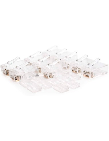 CI | Conector Nanocable Rj45 8 Hilos Categoria 6