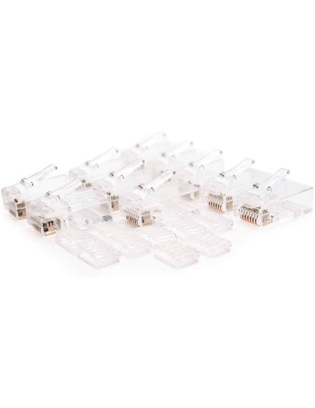 CI | Conector Nanocable Rj45 8 Hilos Categoria 6