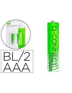 CI | Pila Q-Connect Alcalina Aaa Recargable Blister De 2...