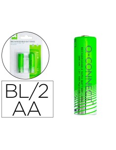 CI | Pila Q-Connect Alcalina Aa Recargable Blister De 2...
