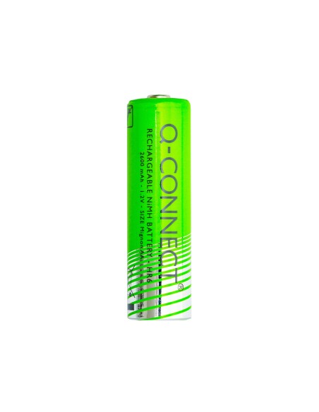 CI | Pila Q-Connect Alcalina Aa Recargable Blister De 2 Unidades