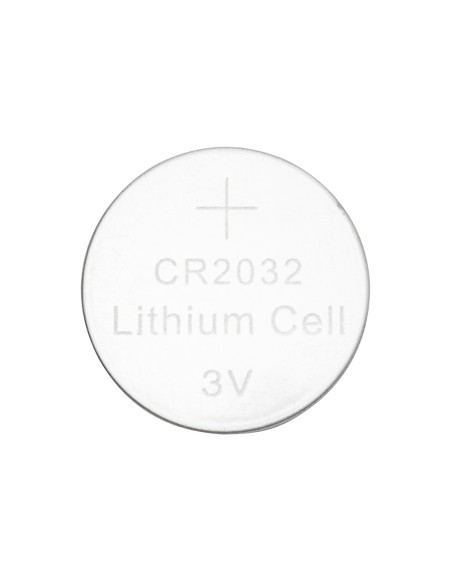 CI | Pila Q-Connect Tipo Boton Litio Cr2032 3V Blister De 4 Unidades