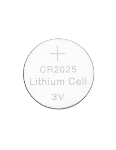 CI | Pila Q-Connect Tipo Boton Litio Cr2025 3V Blister De 4 Unidades