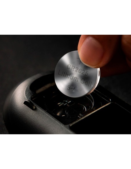 CI | Pila Q-Connect Tipo Boton Litio Cr2025 3V Blister De 4 Unidades