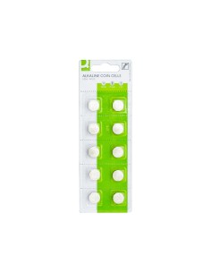 CI | Pila Q-Connect Tipo Boton Alcalina Ag13 Lr54 1.5V... 2