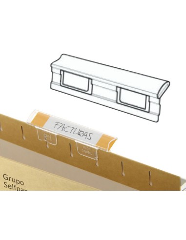 CI | Tira de papel para visores pack de 380 etiquetas
