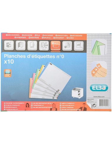 CI | Tira de papel para visores pack de 380 etiquetas