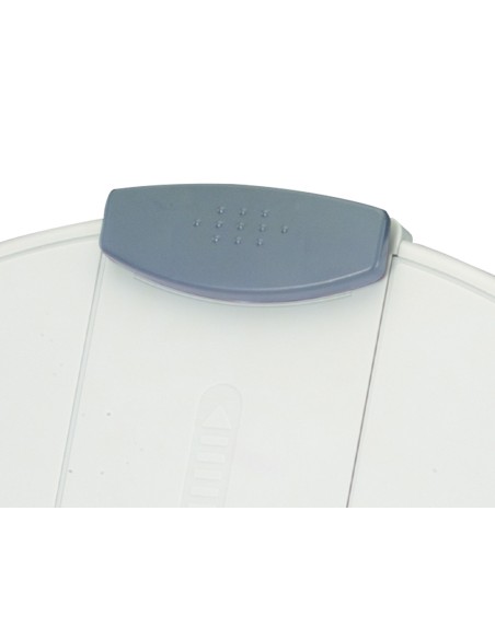 CI | Atril para ordenador de sobremesa q-connect -base regulable de plastico