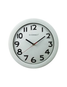 CI | Reloj q-connect de pared plastico oficina redondo 30... 2