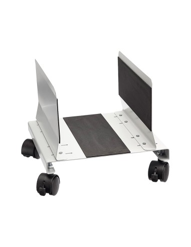 CI | Soporte para c.p.u. metal q-connect -regulable con ruedas