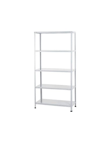 CI | Estanteria metalica ar storage 180x90x40 cm 5 estantes 80 kg por estante color blanco