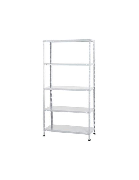 CI | Estanteria metalica ar storage 180x90x40 cm 5 estantes 80 kg por estante color blanco