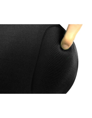 CI | Alfombrilla Para Raton Q-Connect Con Reposamuñecas De Gel Color Negro