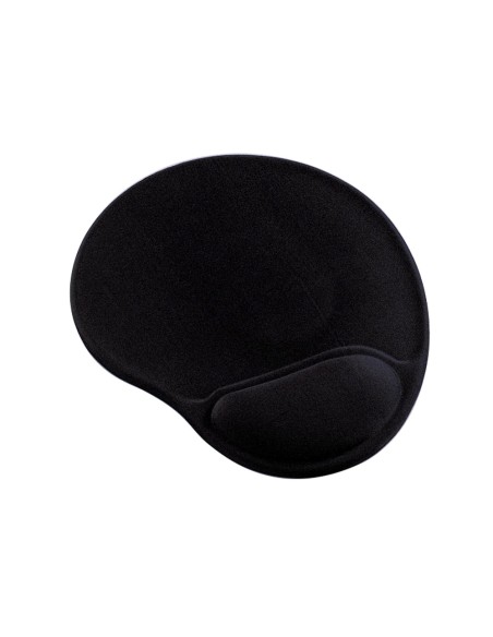 CI | Alfombrilla Para Raton Q-Connect Con Reposamuñecas De Gel Color Negro