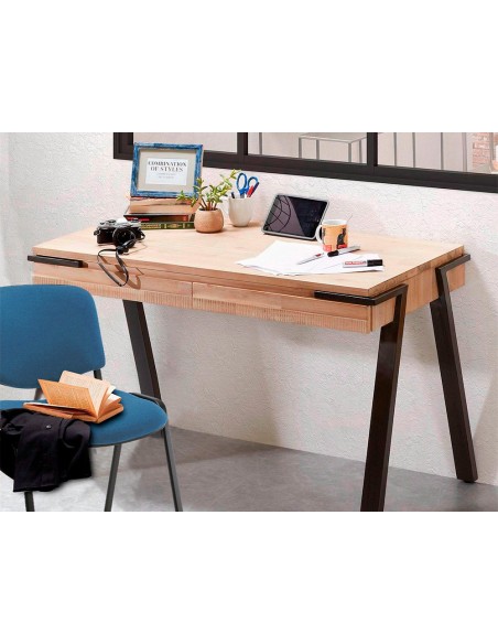 CI | Silla apilable q-connect brazos cortos tapizada sin ruedas 910 mm alto 490mm largo440 mm profundidad azul
