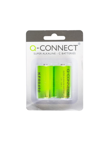CI | Pila q-connect alcalina d -blister con 2 pilas