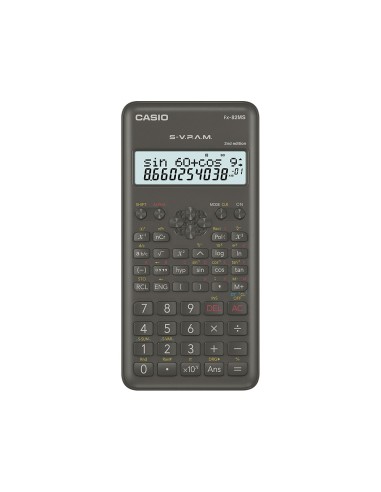 CI | Calculadora casio fx-82 msii -cientifica -240 funciones -doble pantalla
