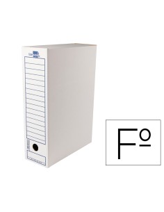 CI | Caja archivo definitivo liderpapel carton 340 g/m2...