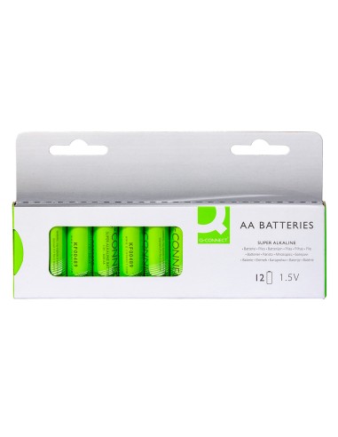 CI | Pila q-connect alcalina aa -blister con 12 pilas