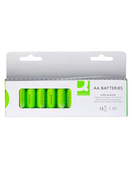 CI | Pila q-connect alcalina aa -blister con 12 pilas