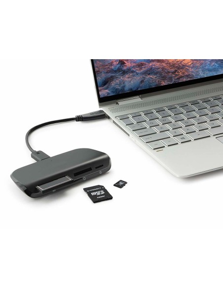 CI | Memoria sd micro q-connect flash 8 gb clase 4 con adaptador