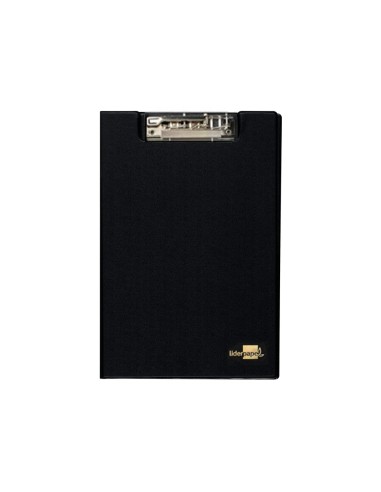 CI | Carpeta liderpapel miniclip superior folio plastico negro
