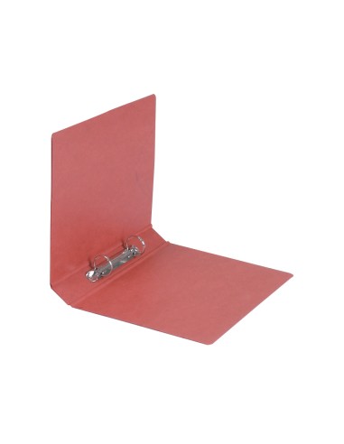 CI | Carpeta de 2 anillas 25mm redondas liderpapel cuarto carton cuero