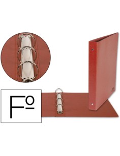 CI | Carpeta de 4 anillas 40mm redondas liderpapel folio...