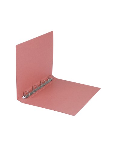 CI | Carpeta de 4 anillas 40mm redondas liderpapel folio carton cuero