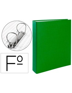 CI | Carpeta de 2 anillas 40mm mixtas liderpapel folio...