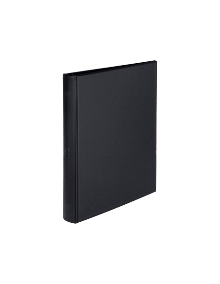 CI | Carpeta multifin alfa 3005-g 16 anillas 40 mm plastico folio negro